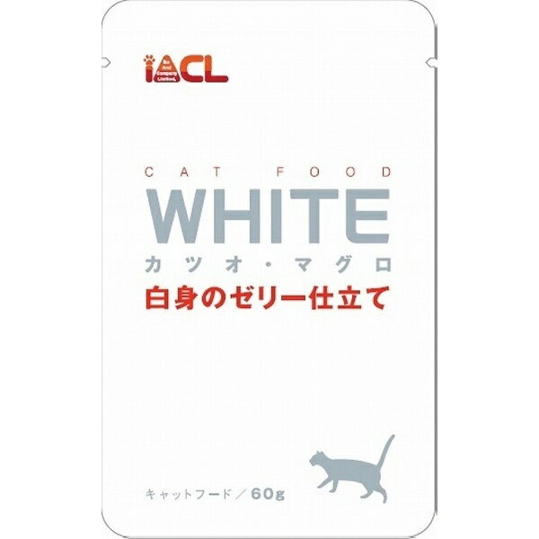 WHITE カツオ・マグロ 白身のゼリー仕立て 60g 1商品のみ