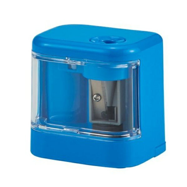 超速小型電池鉛筆削りスカイブルー 187-063 73-00