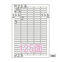 ラベルシール A4判 エコノミーラベル 100枚 ELM036(3)