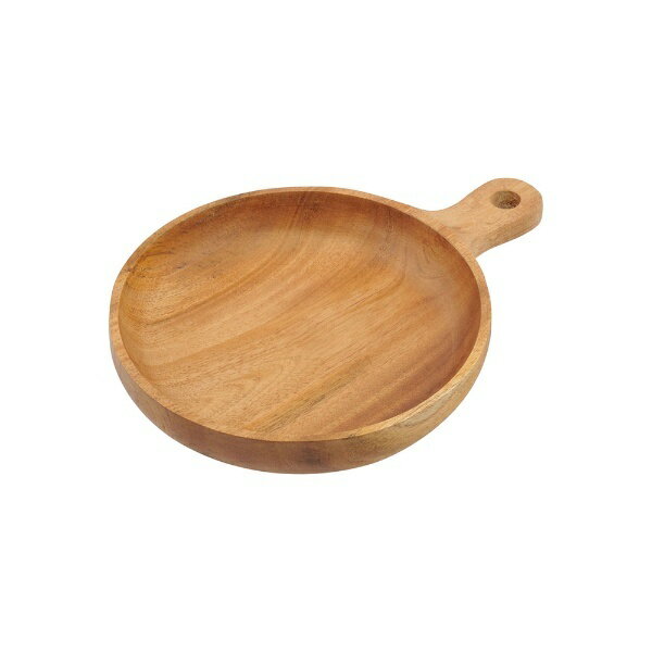 ウッドブレス　ハンドル付プレート17cm UP2681