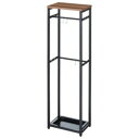 YAMAZEN アンブレラスタンド 幅300×奥行200×高さ1000mm ダークブラウン/マットブラック RUS−30(DBR3/MBK) 1台 ...