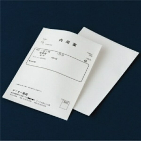 ダイオーミウラ　プリンター薬袋　無地　A6　1セット（2000枚） 111-5668