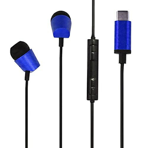 BAUT(バウト) Type-CアルミステレオイヤホンデジタルBL BCSE02DBL