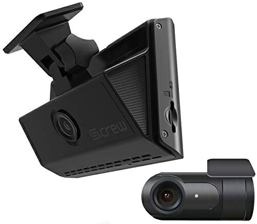 INBYTE(インバイト) タッチパネル搭載コンパクト2カメラ(FHD+FHD)ドライブレコーダー S-crew ISDR-500