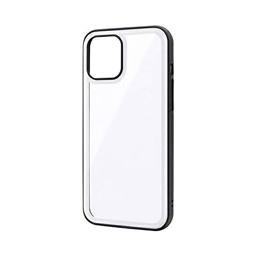 LEPLUS(ルプラス) iPhone 12 Pro Max ラウンドエッジガラスシェルケース SHELL GLASS Round ホワイト LP-IL20SGRWH