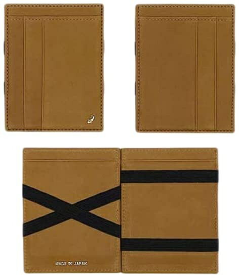 リサイド RIE SIDE マジックウォレット MAGIC WALLET キャメル WOW-CA