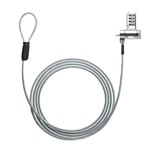 SL-90 サンワサプライ ダイヤル錠 スロットマルチ対応セキュリティワイヤー（ダイヤル錠）