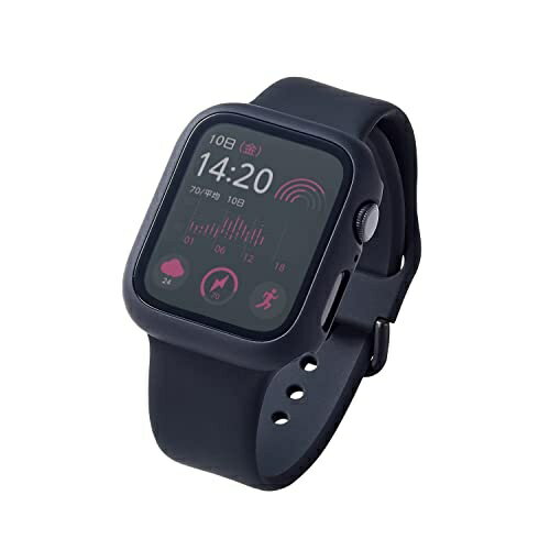 エレコム Apple Watch 44mm用フルカバーケース プレミアムゴリラガラス 高透明 AW-20MFCGOBK エレコム Apple Watch 44mm用フルカバーケース プレミアムゴリラガラス 高透明 AW-20MFCGOBK