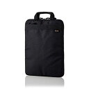 エレコム PC用インナーバッグ CORDURA1000 取っ手付き 縦型 13.3インチ ブラック BM-IBCDH13BK(2)