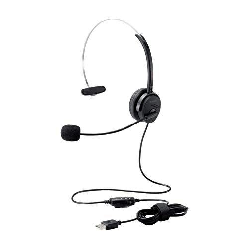 エレコム オーバーヘッドタイプヘッドセット/片耳/USB/30mmドライバ/ブラック HS-HP29UBK エレコム オーバーヘッドタイプヘッドセット/片耳/USB/30mmドライバ/ブラック HS-HP29UBK