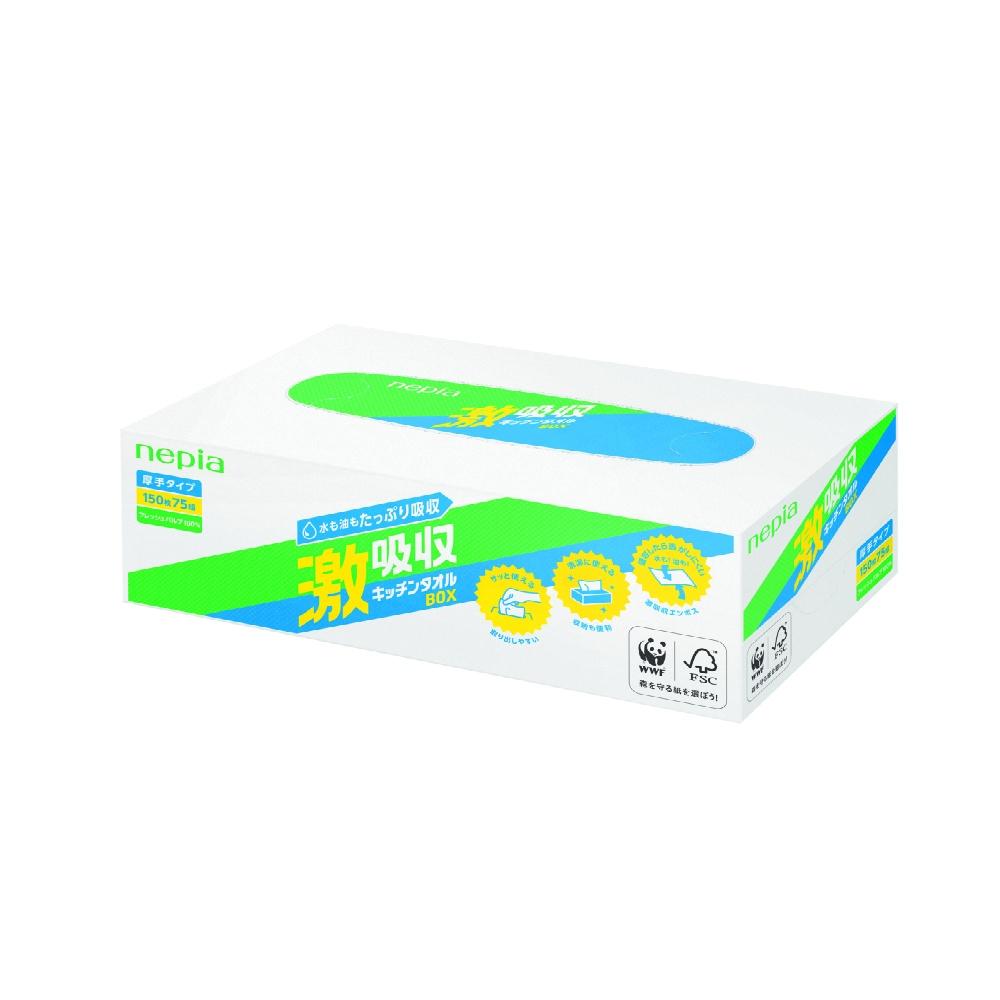 激吸収キッチンタオルBOXバラ入 31013