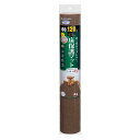 サンコー おくだけ吸着 ペット用 床保護マット 60×120cm ブラウン BR ロングマット 汚れ防止 【日本製 撥水 消臭 洗える ハサミでカット可】 KM-54(4)