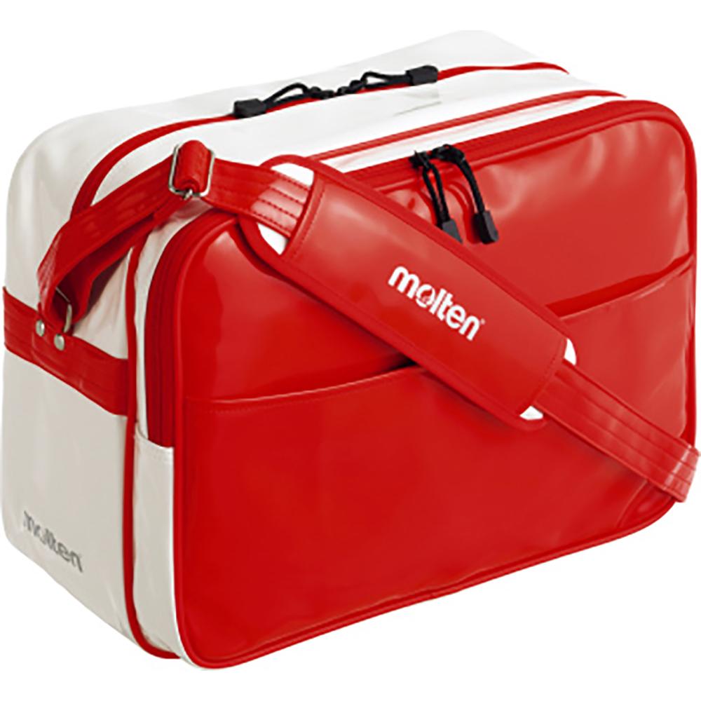 molten(モルテン) エナメルバッグ KM0074-RW 赤×白 L