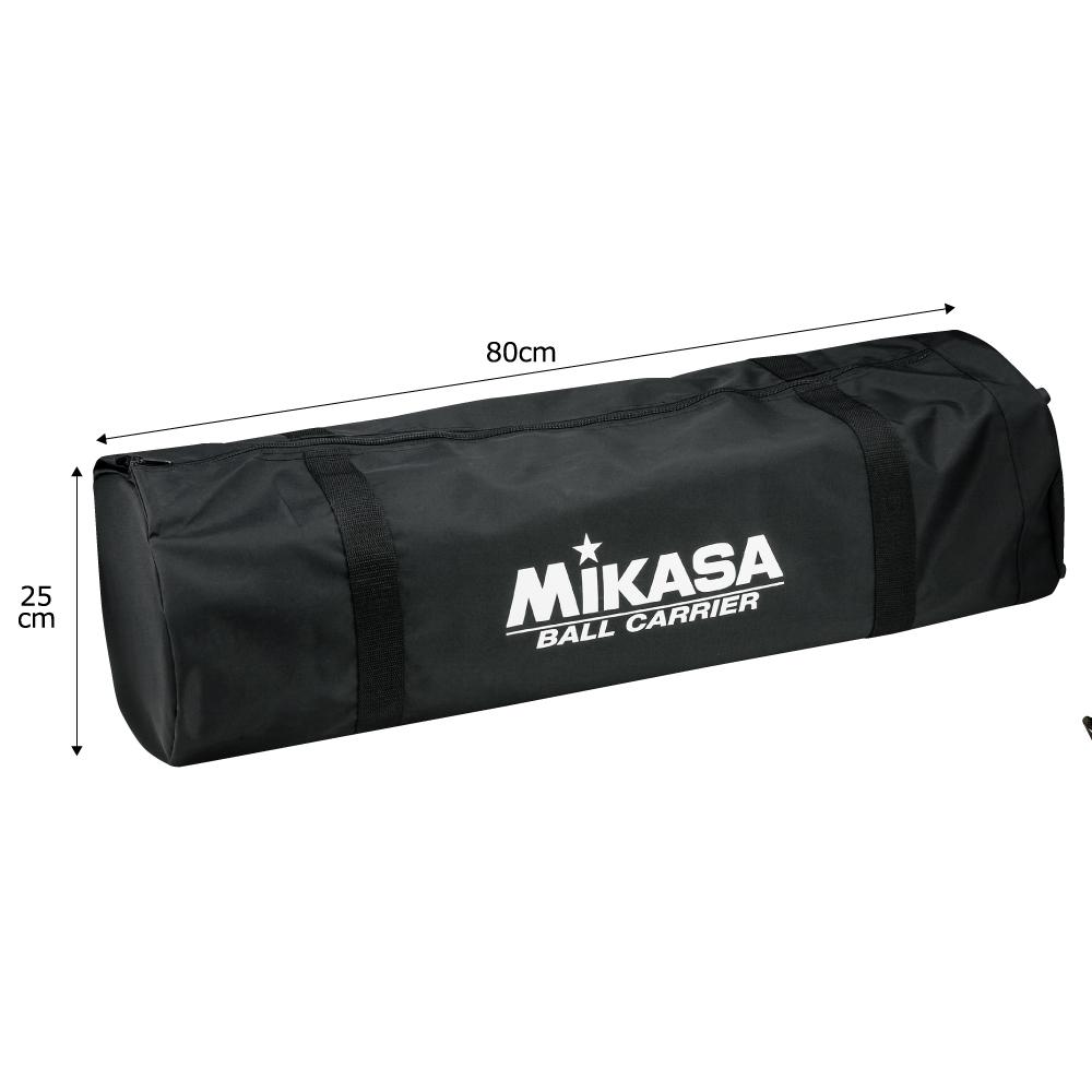 MIKASA(ミカサ) 折り畳み式ボールカゴ用キャリーケース ブラック AC-CC210-BK