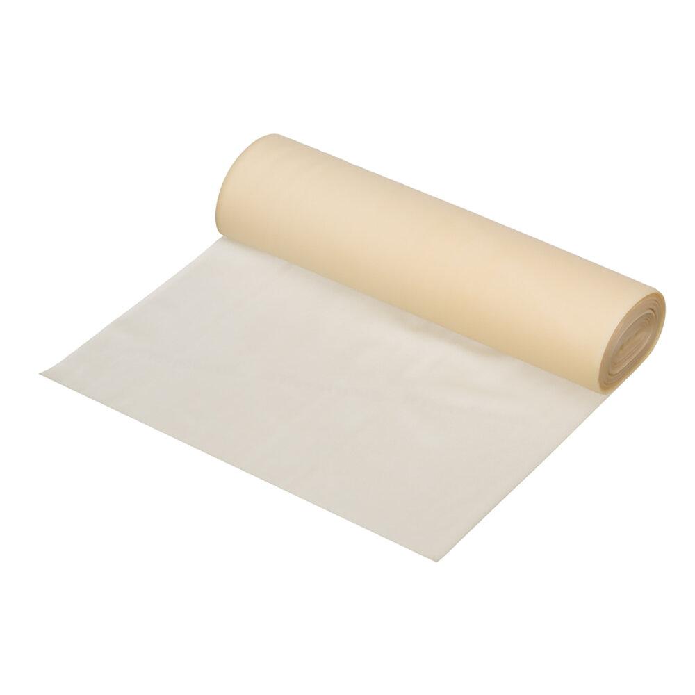 トレーニングバンド トレーニングチューブ セラバンド 乳白色 タン 5.4m 強度レベル：-2 TB-0 マニュアル付 レジスタンスバンド エクササイズバンド フィットネスチューブ ストレッチバンド D&M ディーアンドエム Theraband 筋トレ 国内正規代理店 切って使える