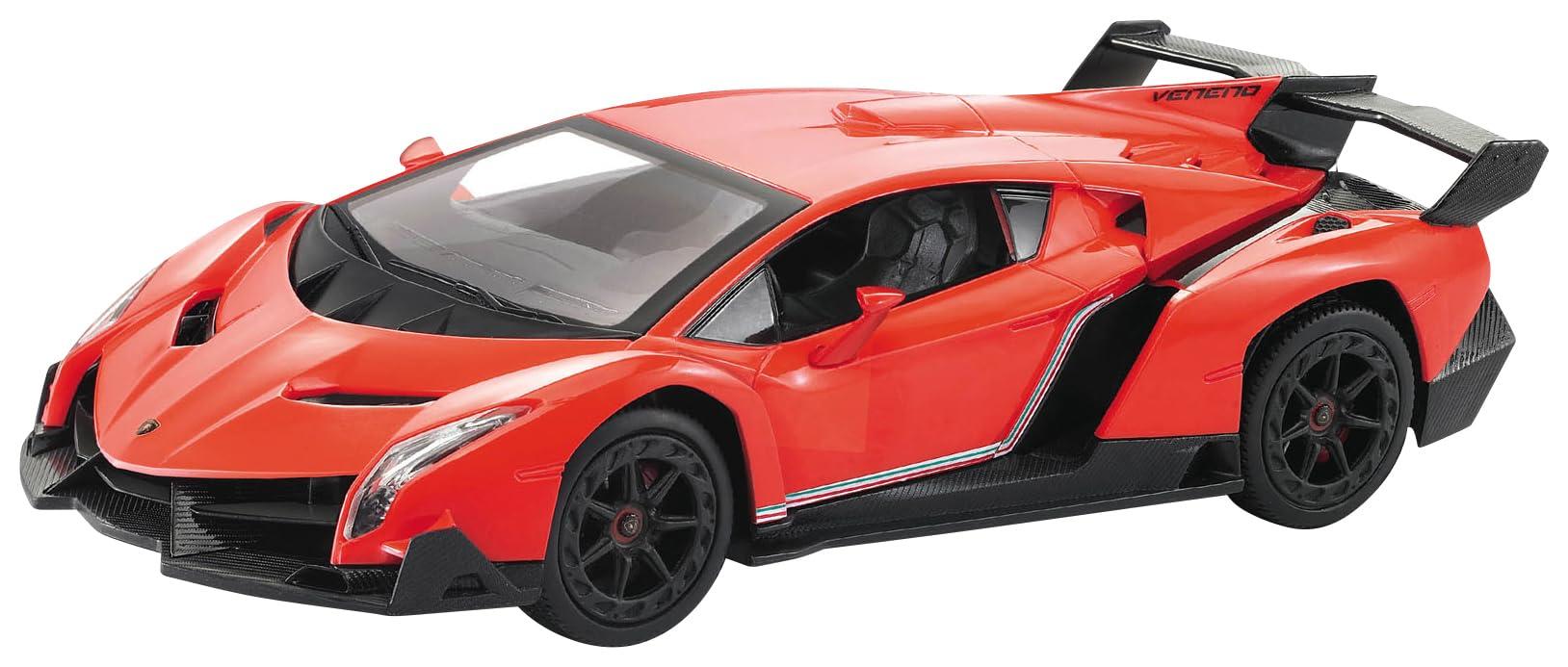 童友社 2.4GHz 1/24 ランボルギーニ ヴェネーノ 赤 電動ラジオコントロール No.866-2425RED