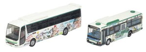 ザ・バスコレクション バスコレ SaGa風呂バス 昭和バス 佐賀市交通局 2台セット B ジオラマ用品