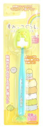 11250 すみっコぐらし マスコット付き吸盤歯ブラシ ぺんぎん?