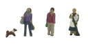 ジオコレクラフト ザ・人間 街の人 2 316046 ジオラマ用品