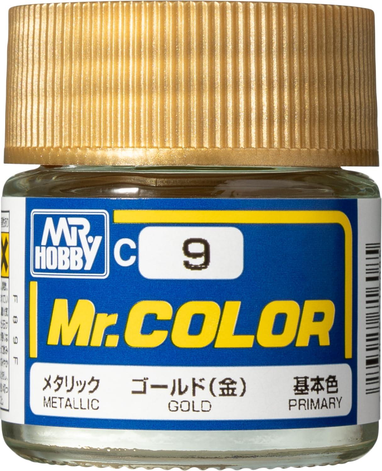 GSIクレオス Mr.カラー ゴールド (金) メタリック 10ml 模型用塗料 C9