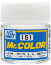 GSI クレオス(GSI Creos) GSIクレオス Mr.カラー ホワイトパール パールコート用 10ml 模型用塗料 C151
