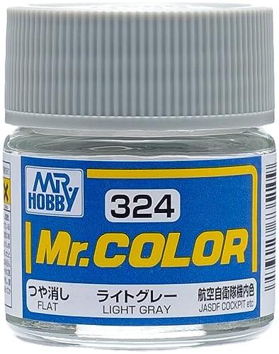 GSIクレオス Mr.カラー 飛行機模型用カラー ライトグレー つや消し 10ml 模型用塗料 C324