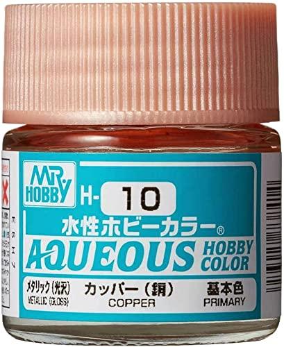 GSI クレオス(GSI Creos) GSIクレオス 新水性ホビーカラー カッパー (銅) 10ml 模型用塗料 H10