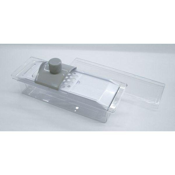 パール金属 おろし スライサー 千切り セット 容器付 安全ホルダー付 カセット式スリム調理器 Simplic ..