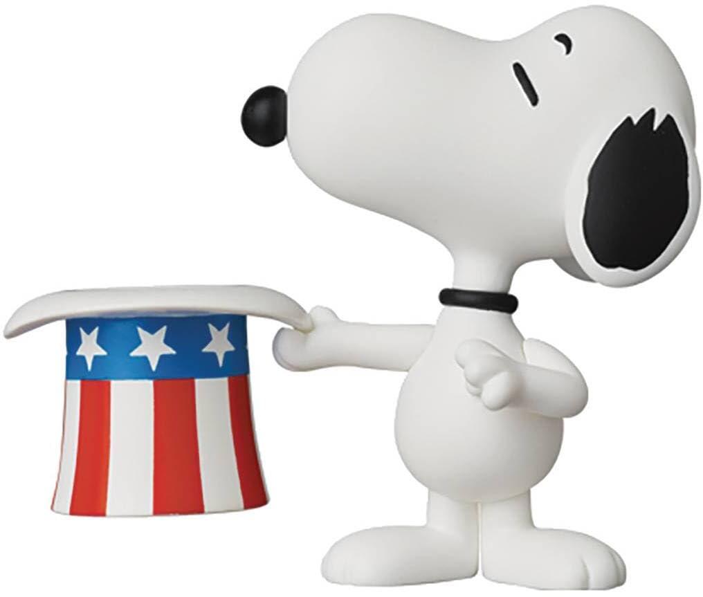 メディコム・トイ(MEDICOM TOY) UDF No.723 PEANUTS SERIES 15 AMERICANA UNCLE SNOOPY アメリカン アンクル スヌーピー 全高約68mm ノンスケール 塗装済み 完成品 フィギュア