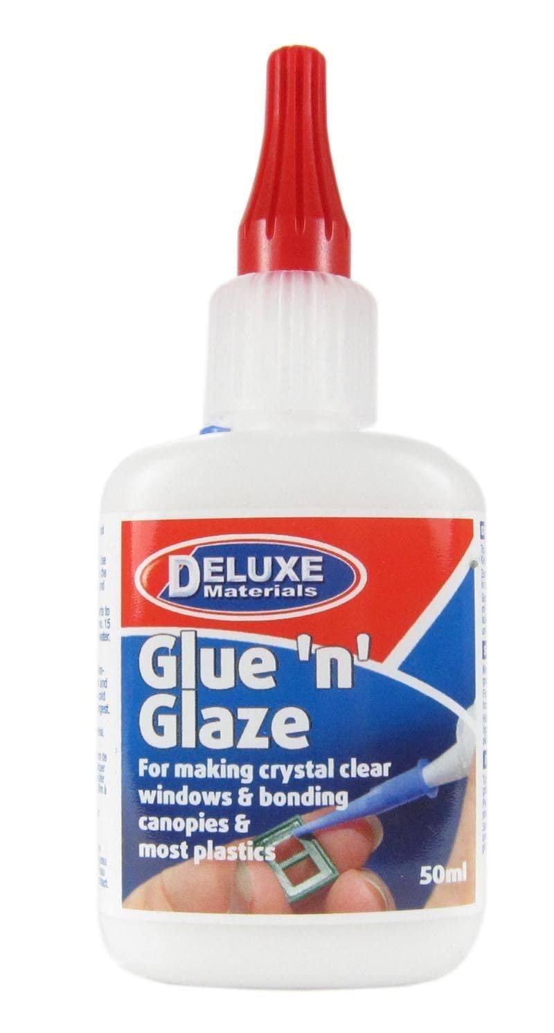 Deluxe Materials, Glue & Glaze, Crystal clear windows/Bonding Canopies 50ml AD55