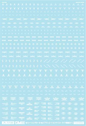 アシタのデカール 1/144 GM コーションデカール No.8「アヴィエーションテイスト・ドイツ語表記#1」 ホワイト