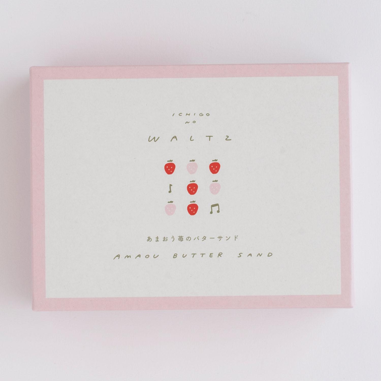 苺のワルツ あまおう苺のバターサンド5個入りのサムネイル