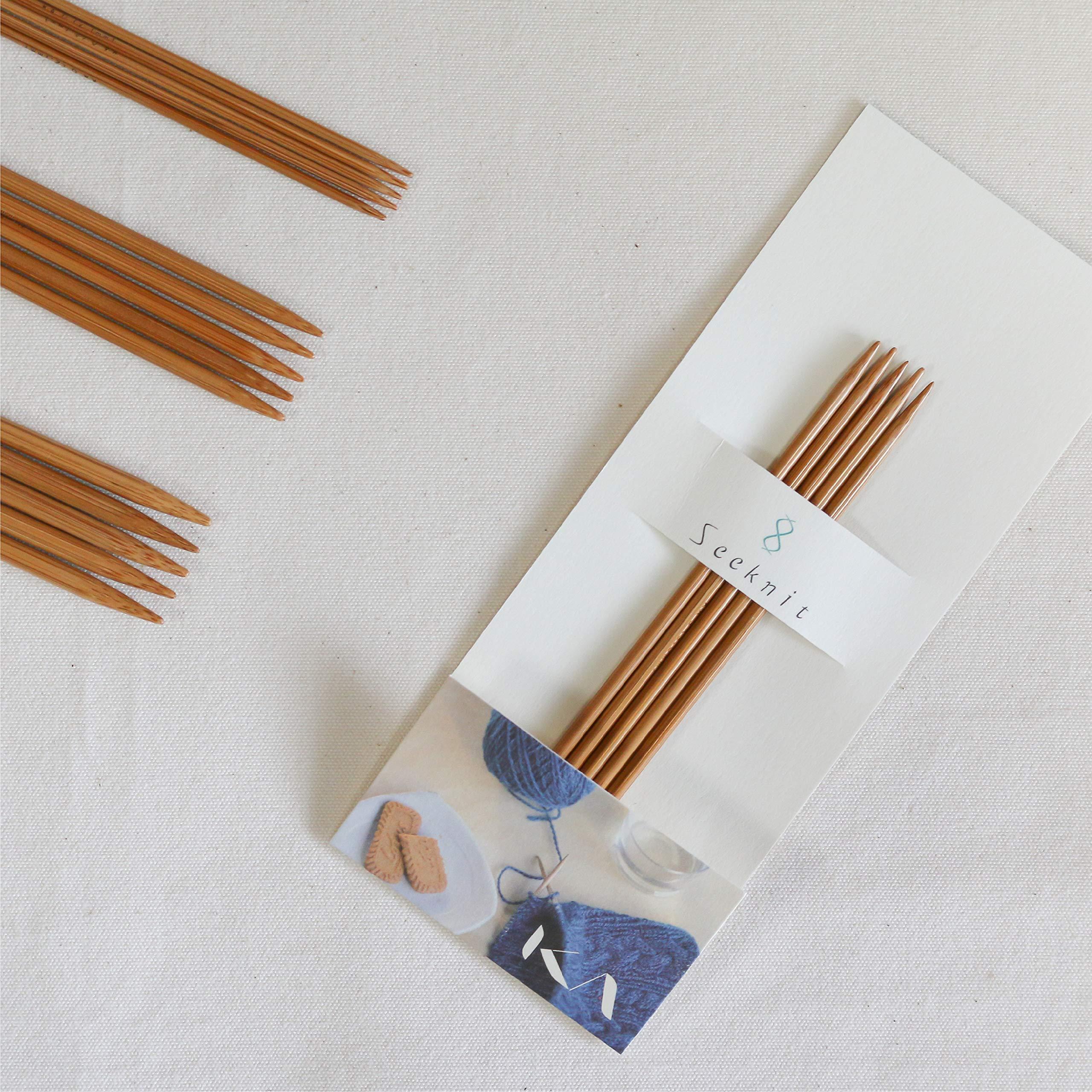 Seeknit Umber 両先5本針 小短針13cm (JP 3号(3.0mm))