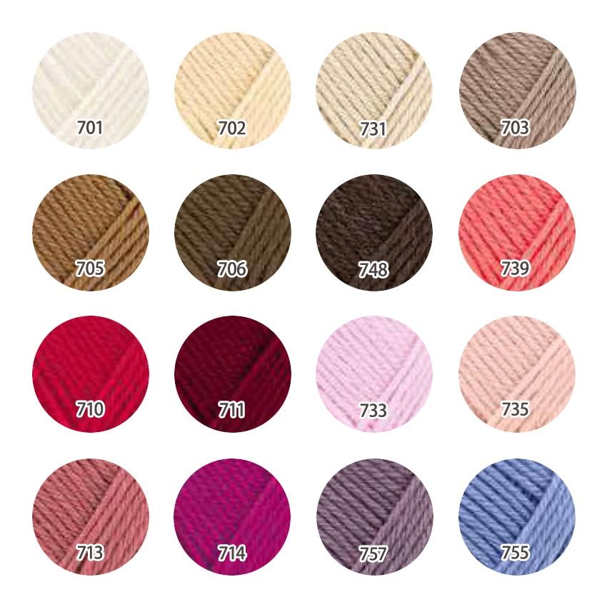 ハマナカ エクシードウールFL 合太 page1/2 731