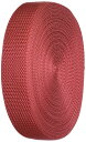 日本紐釦貿易(Nippon Chuko) NBK カラフルポリテープ 30mm巾×10m巻 濃赤 MHP3010-15