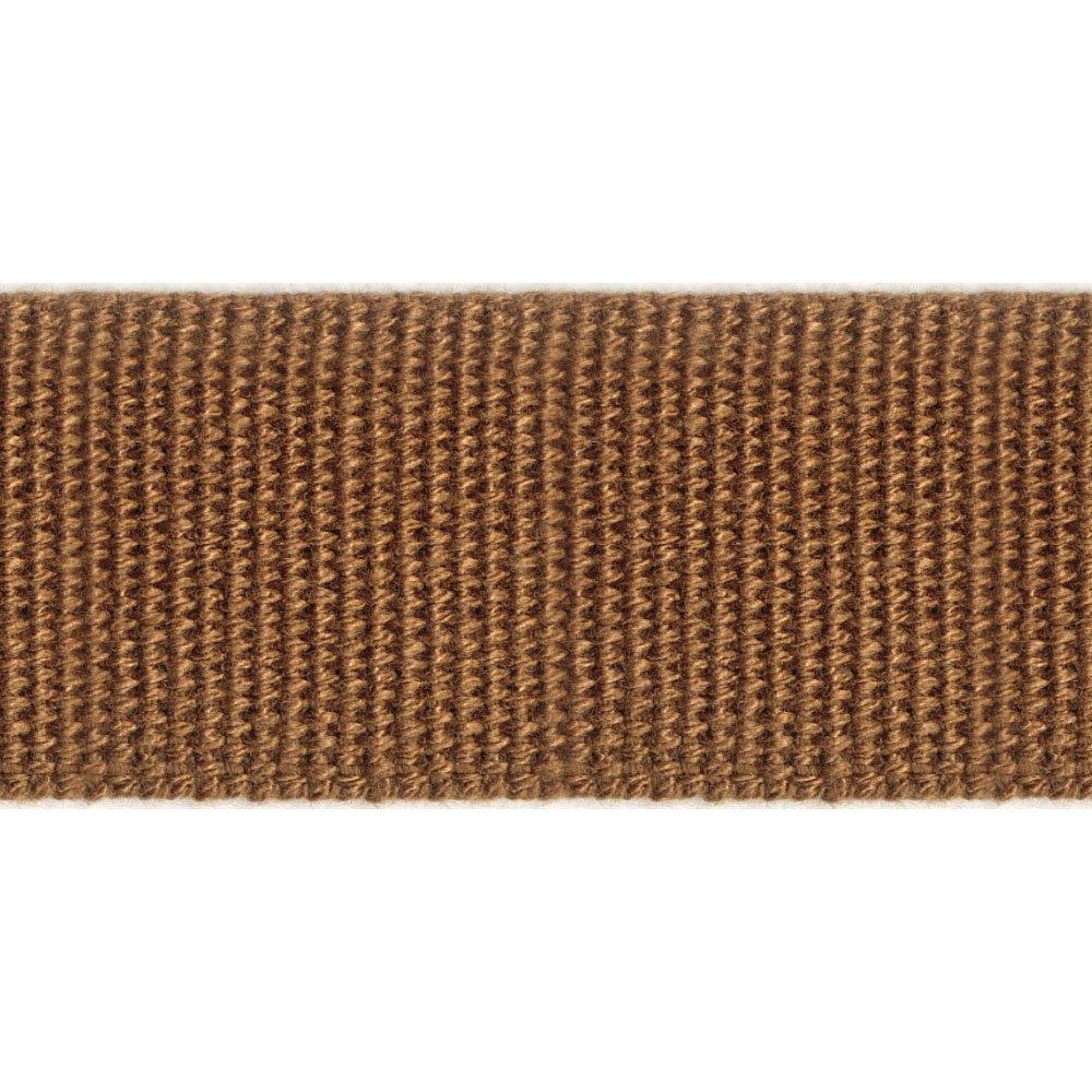 日本紐釦貿易(Nippon Chuko) NBK バーバリー織りテープ 25mm巾×10m巻 ブラウン BB250-10M-525