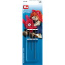 プリム(Prym) ぬいぐるみ専用針3本セット 67・90・128mm 3サイズ各1本 シルバー 131140