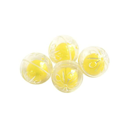 ジャスミン(Jasmine) 鳴き鈴 プラ鈴 10個入 約φ25mm ぬいぐるみの鈴 イエロー PS26 ジャスミン(Jasmine) 鳴き鈴 プラ鈴 10個入 約φ25mm ぬいぐるみの鈴 イエロー PS26