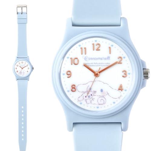 [フィールドワーク] 腕時計 レディース サンリオ アナログ シリコン ウォッチ シナモン SNR002-2 ブルー
