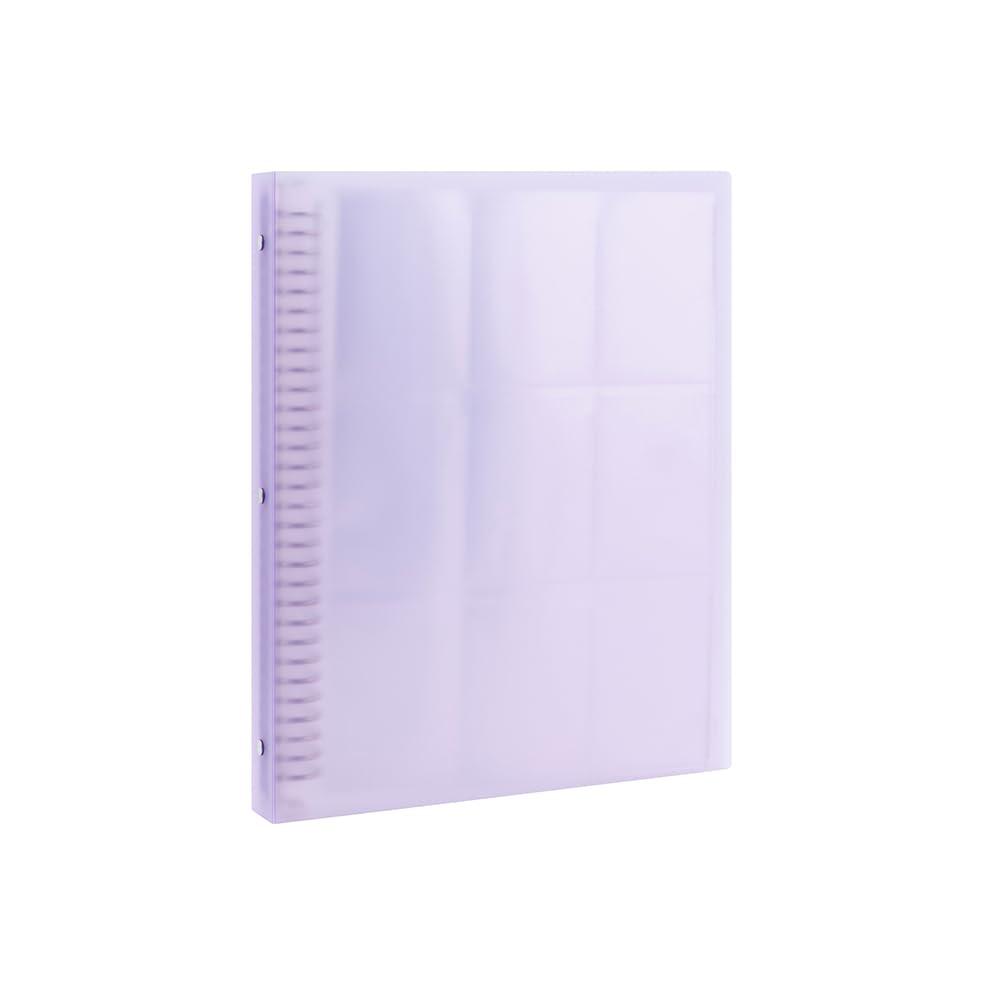 ナカバヤシ [my Pick] トレカバインダー A4サイズ/30穴/26P 450枚収納 バイオレット MP-CBM7030-V