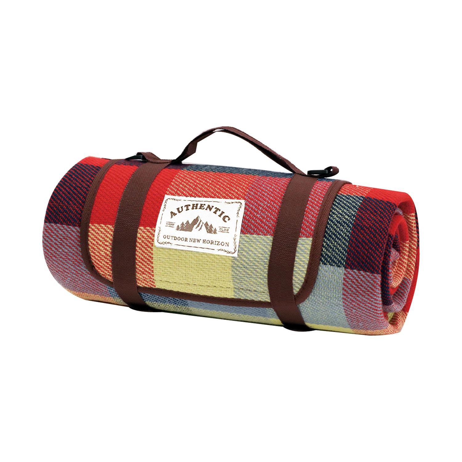丸和貿易 オーセンティック レジャーシート マドラスチェック S 4009106-01