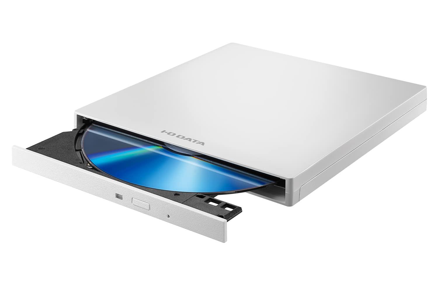 I-O DATA アイ・オー・データ USB-A コネクター対応 保存ソフト付きポータブルブルーレイドライブ BRP-UB6S/Hシリーズ BRP-UB6SW/H
