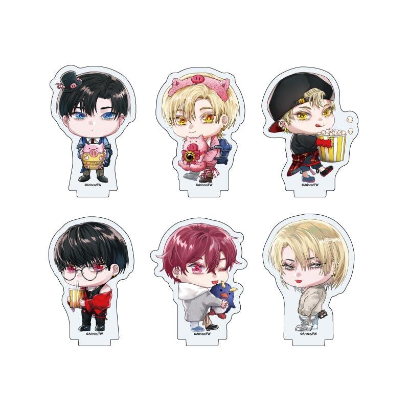 Arinco先生 01 [描き下ろしイラスト] アクリルぷちスタンド 6個入りBOX