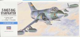 ハセガワ 1/72 イタリア空軍 F-104S/F-104G スターファイター プラモデル D17