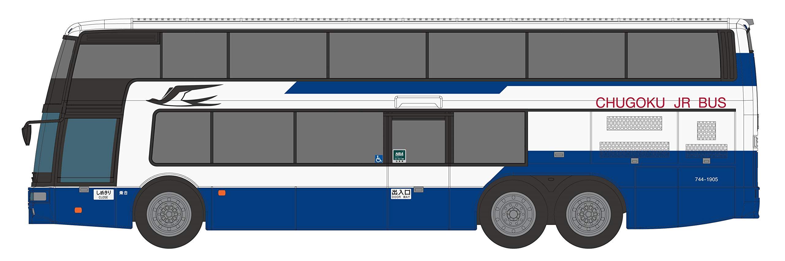 ポポンデッタ 1/150 バスシリーズ エアロキング 中国ジェイアールバス株式会社 標準塗装 (744-1905) 8307 ジオラマ商品