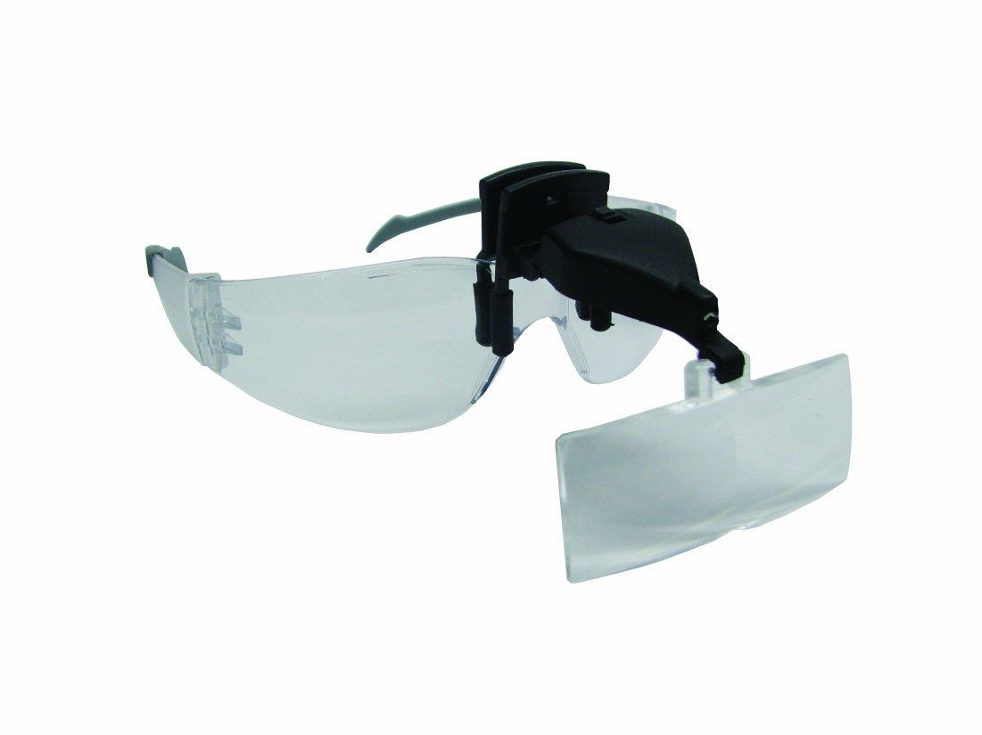 作業用メガネクリップ型ルーペ【LEDライト付】 クリアスター15 CLS-15(1.5倍・2.5倍・3.5倍)