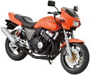 青島文化教材社 1/12 ザ・バイクシリーズ No.37 ホンダ NC31 CB400 SUPER FOUR バージョンR 1995 プラモデル 成型色(3)