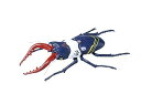 自由研究シリーズ No.227 エヴァンゲリオン編 クワガタムシ 3号機(第9の使徒)仕様 プラモデル(3)