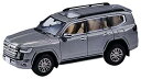 ゲインコーププロダクツ 1/64 トヨタ ランドクルーザー LC300 - RHD グレー 完成品