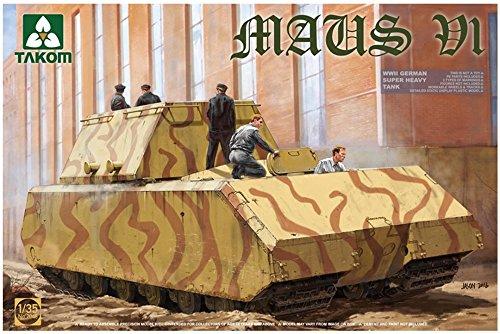 TAKOM 1/35 第二次世界大戦 ドイツ超重戦車 マウスV1 プラモデル TKO2049